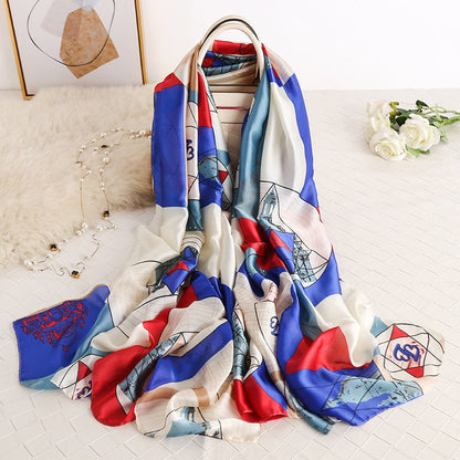 Lightweight And Smooth Sun Protection Scarf Limorista