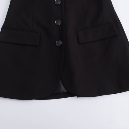 Casual Style Versatile Trim Vest Top Limorista