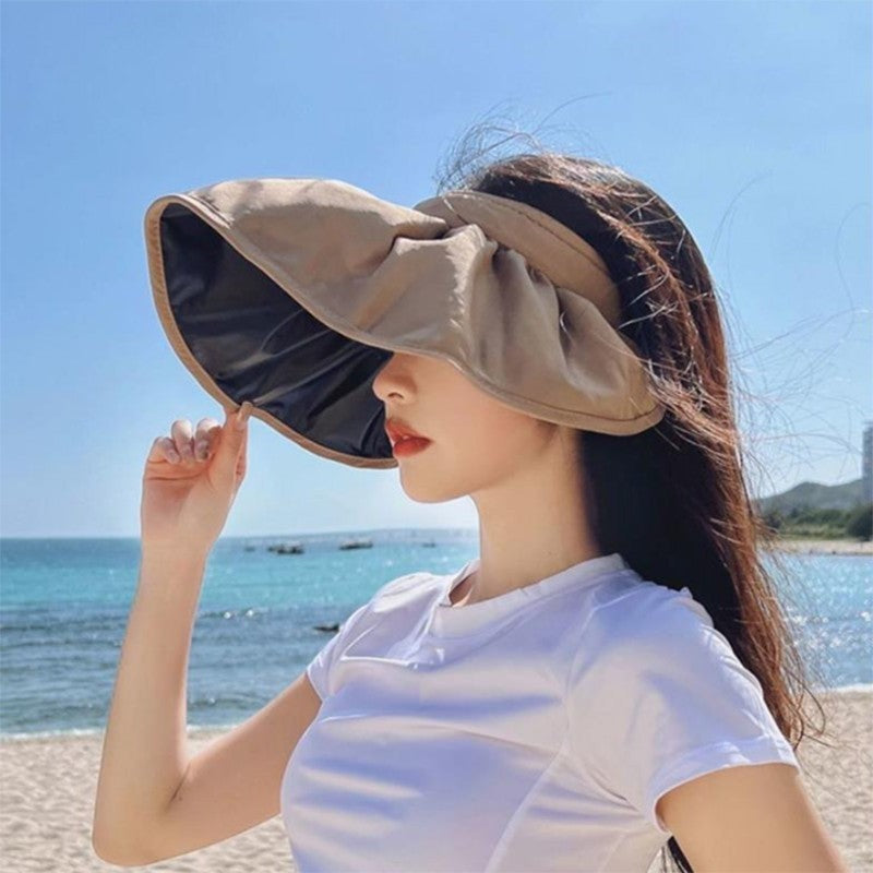 Summer Shell Hat FPF50 Empty-top Hat Women&