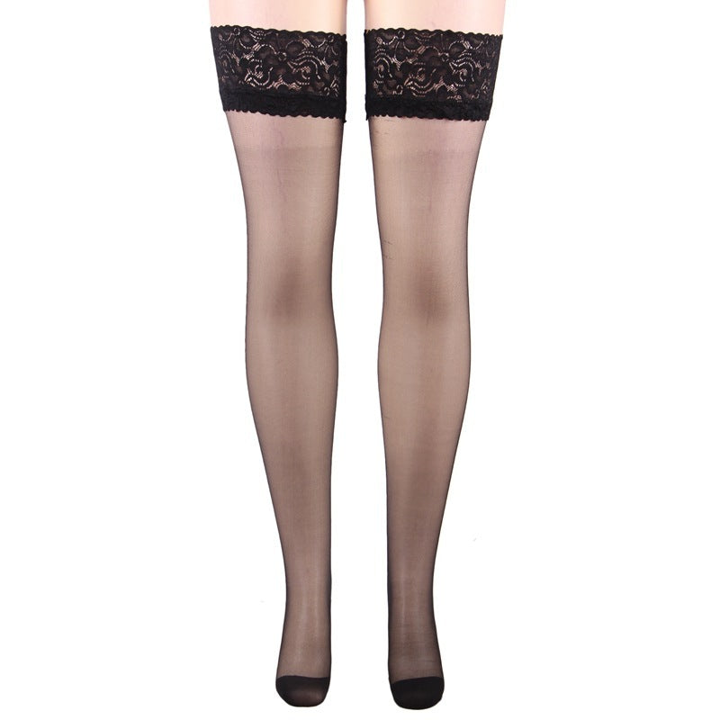 Wide Lace High Tube Sling Women&