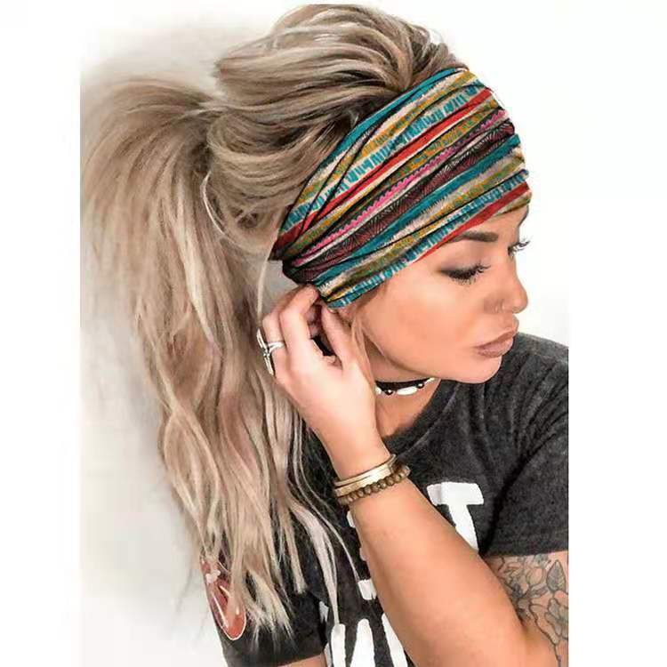 Headscarf For Women Summer New Manufacturers Yoga Width Hair Band Limorista