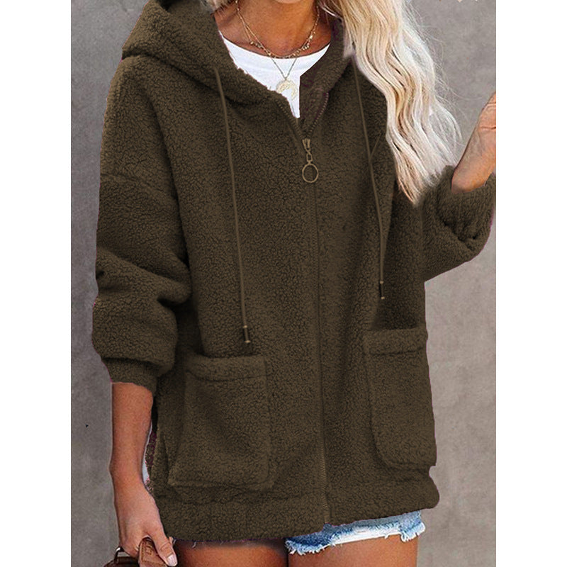 Cardigan Buttonless Printed Loose Top Limorista