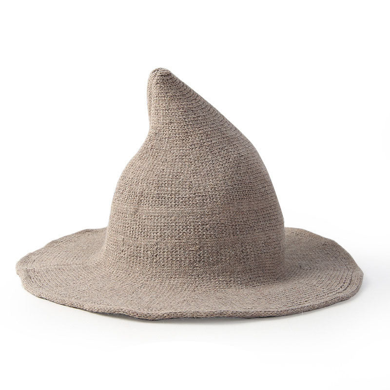 European And American Halloween Wool Wizard Hat Limorista