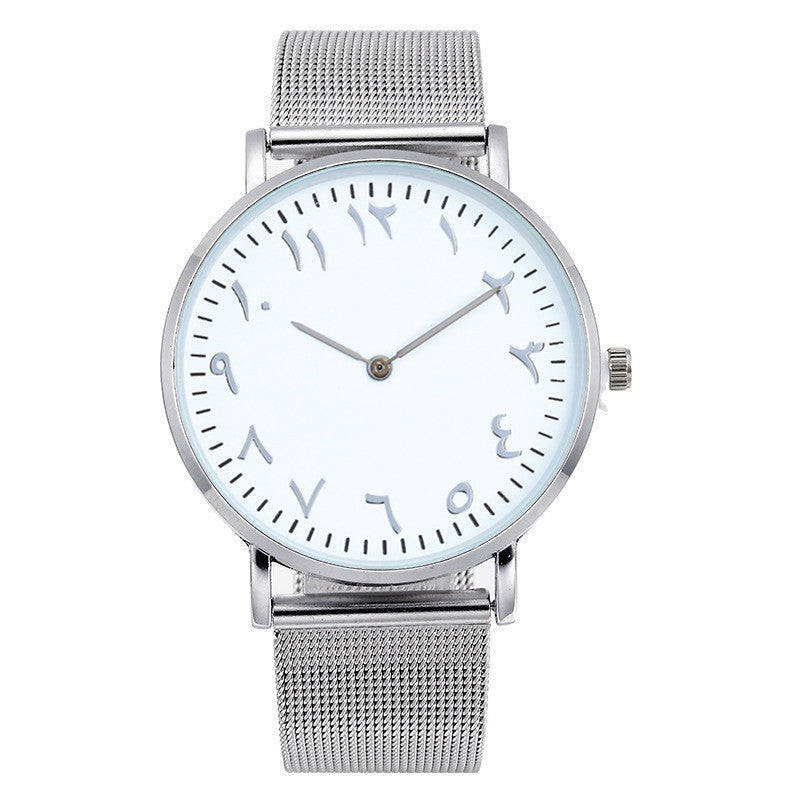 Fashion Steel Band Mesh Band Quartz Watch Limorista
