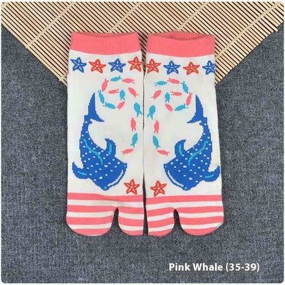 Two-toe Socks Split Toe Women&
