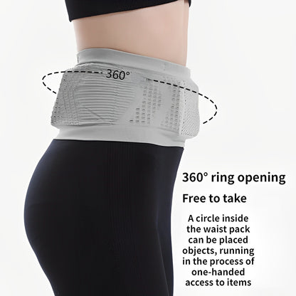 High-stretch Large Capacity Sports Multifunctional Security Breathable Corset Portable Gym Loose Elastic Waist Pack Invisible Fitness Limorista