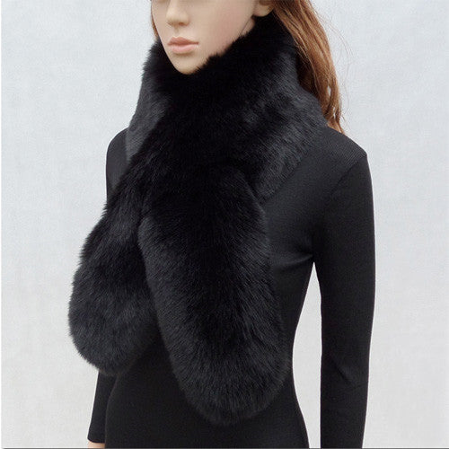Faux Fur Rabbit Fox Collar Shawl Limorista