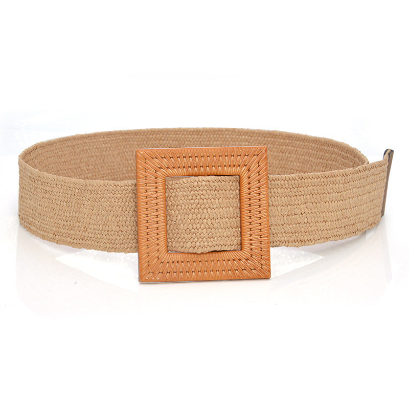 Bohemian Holiday Linen Woven Belt Limorista