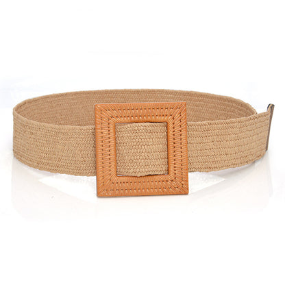 Bohemian Holiday Linen Woven Belt Limorista