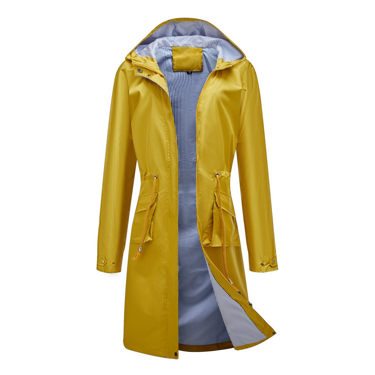 Long Casual Windbreaker Women&