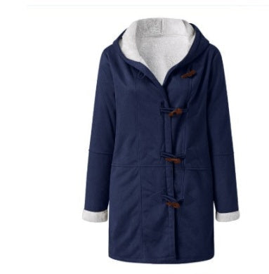 Medium length hooded coat Limorista