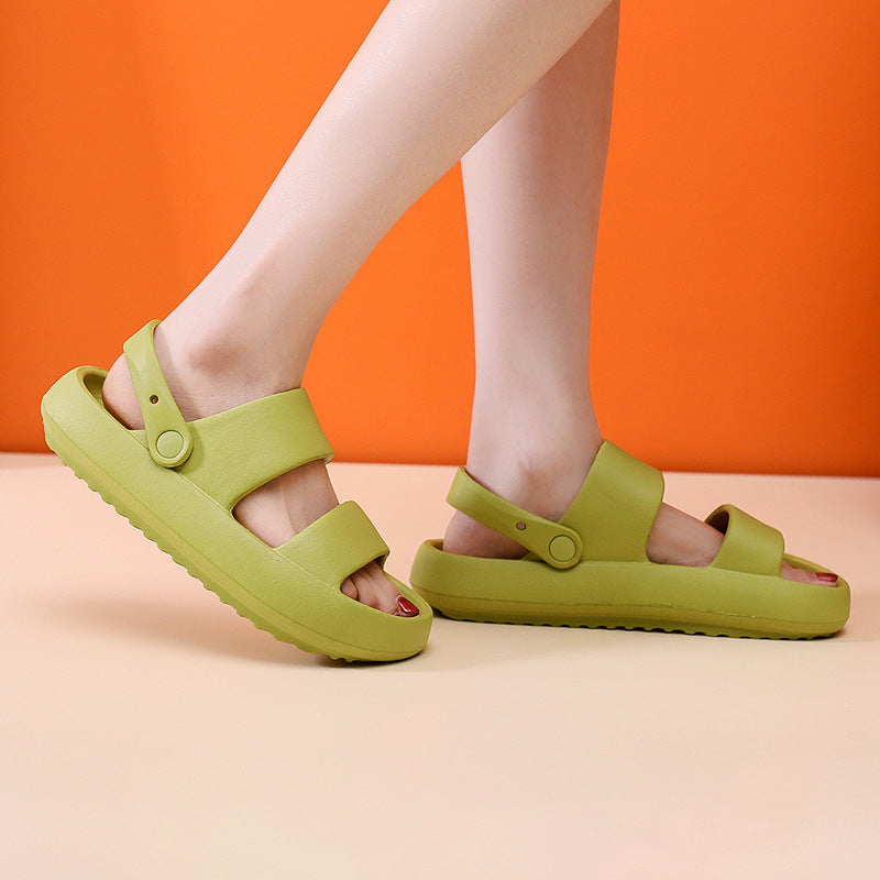 Adjustable Shoes For Women Men Sandals 3cm Thick Bottom Slippers Outdoor Limorista