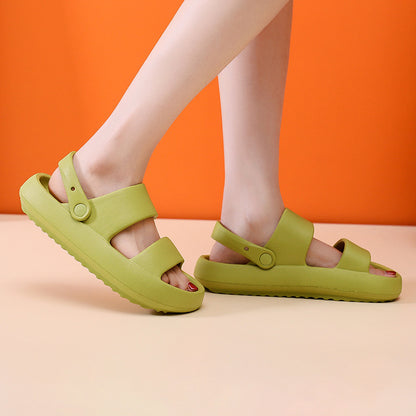 Adjustable Shoes For Women Men Sandals 3cm Thick Bottom Slippers Outdoor Limorista
