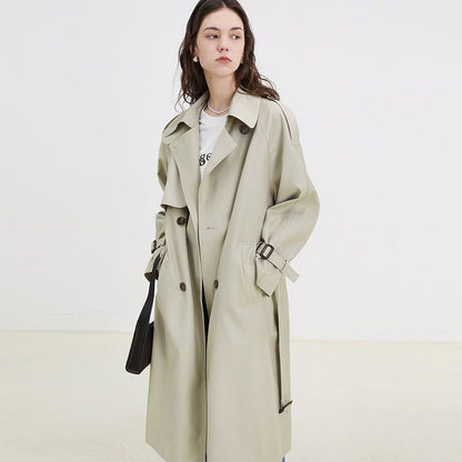 New Mid-length Trench Coat For Women Limorista