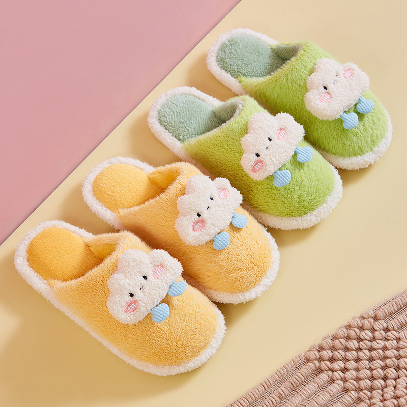 Clouds Couple Cotton Slippers Unisex Household Autumn And Winter Cartoon Limorista