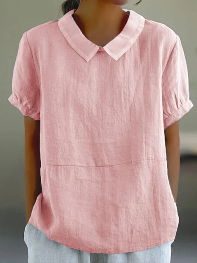 Loose Lapels Shirt Women&