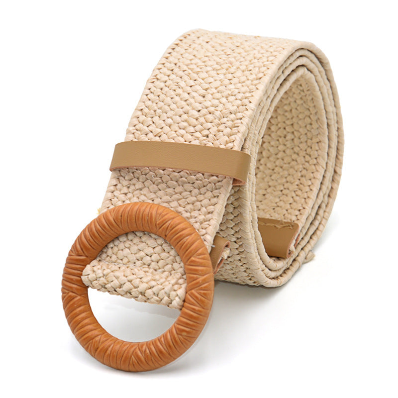 Bohemian Holiday Linen Woven Belt Limorista