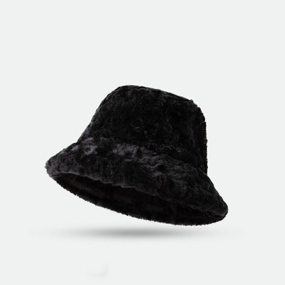 Lambswool Fisherman Hat Winter Warm Fashionable Solid Color Hats For Women Limorista
