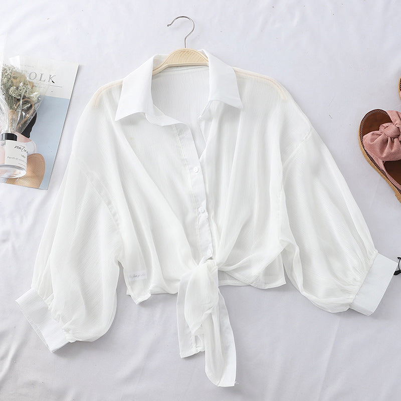 Students Wear A Small Shawl Outside The Air-conditioned Shirt Limorista