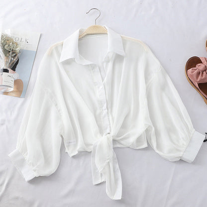 Students Wear A Small Shawl Outside The Air-conditioned Shirt Limorista