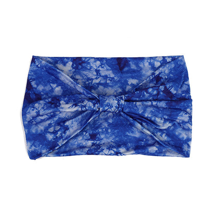 European And American New Tie-dye Sports Sweat-absorbent Hair Band Women&