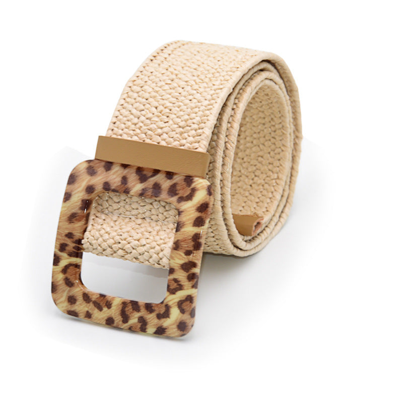 Bohemian Holiday Linen Woven Belt Limorista