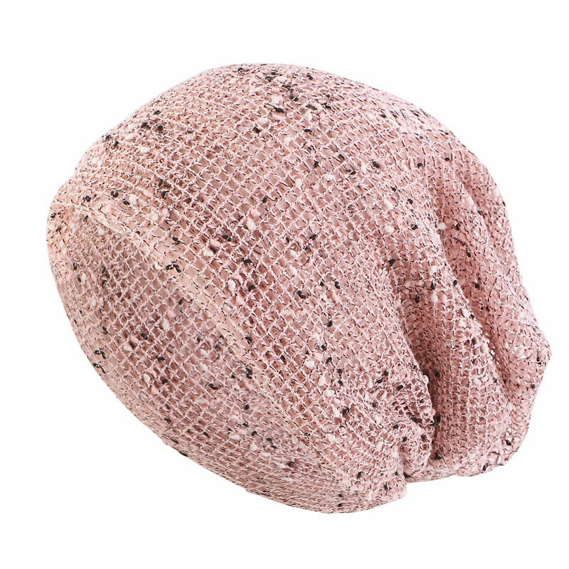 Cotton And Linen Breathable Mesh Dual-purpose Twist Woven Hat Limorista