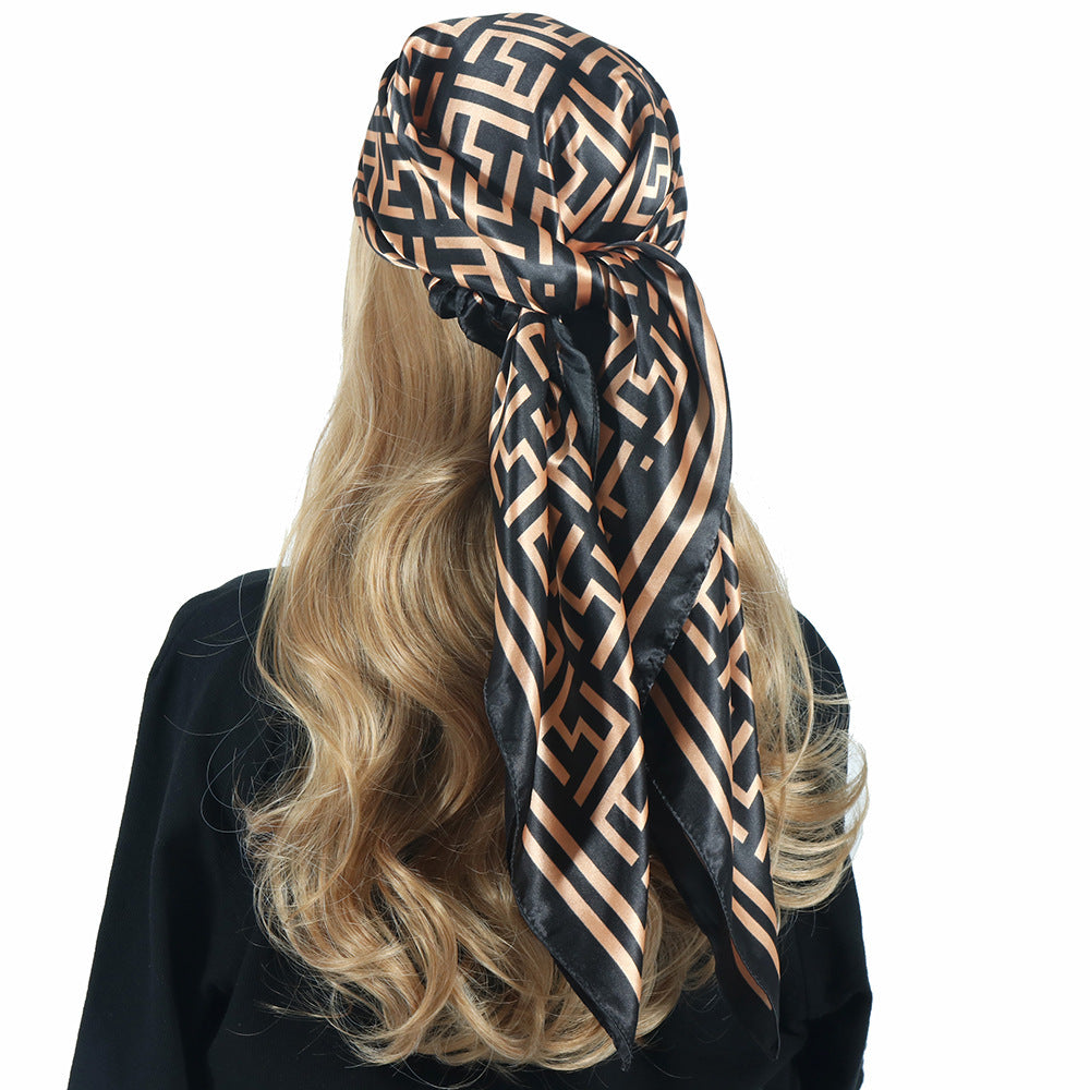 Chain Printed Scarf Women&