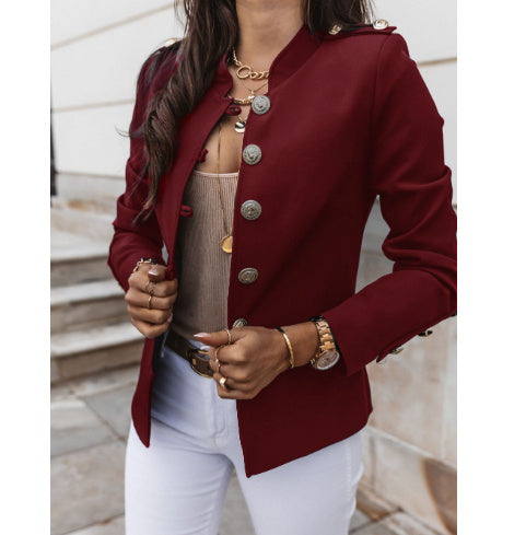 Long-sleeved Slim-breasted Small Blazer Limorista