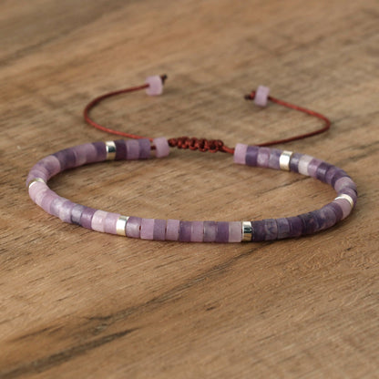 Spacer Beads Beaded Weave Bracelet Women&