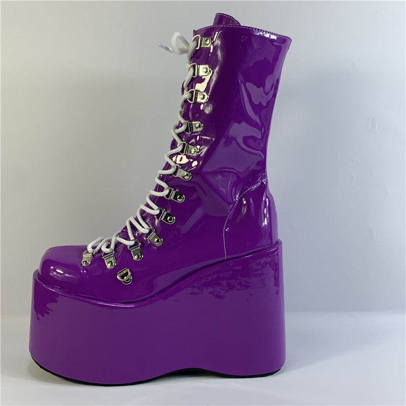 Casual Flat Platform High-top Low-top Shoes Limorista