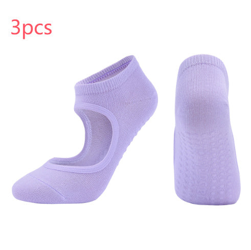 Combed cotton yoga socks Limorista