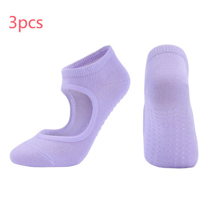 Combed cotton yoga socks Limorista