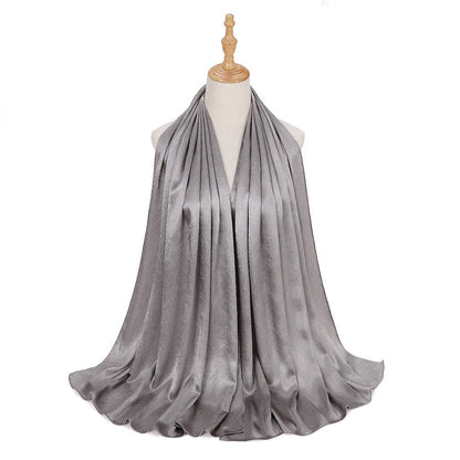 New Silk-like Silky Satin Scarf Limorista
