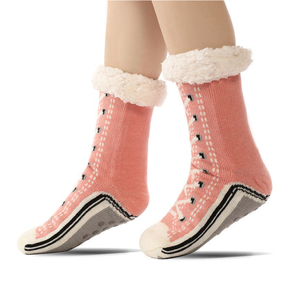Room Berber Fleece Blanket Socks Warm Socks Women&
