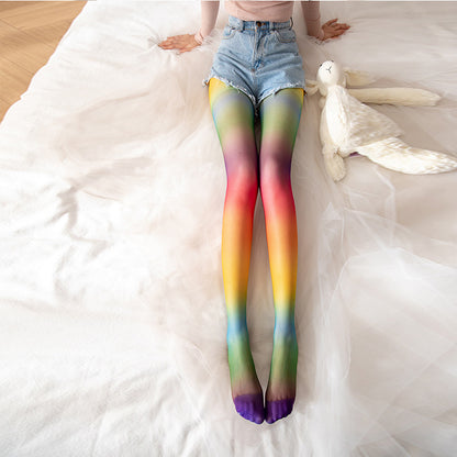 Japanese Rainbow Socks For Women Limorista