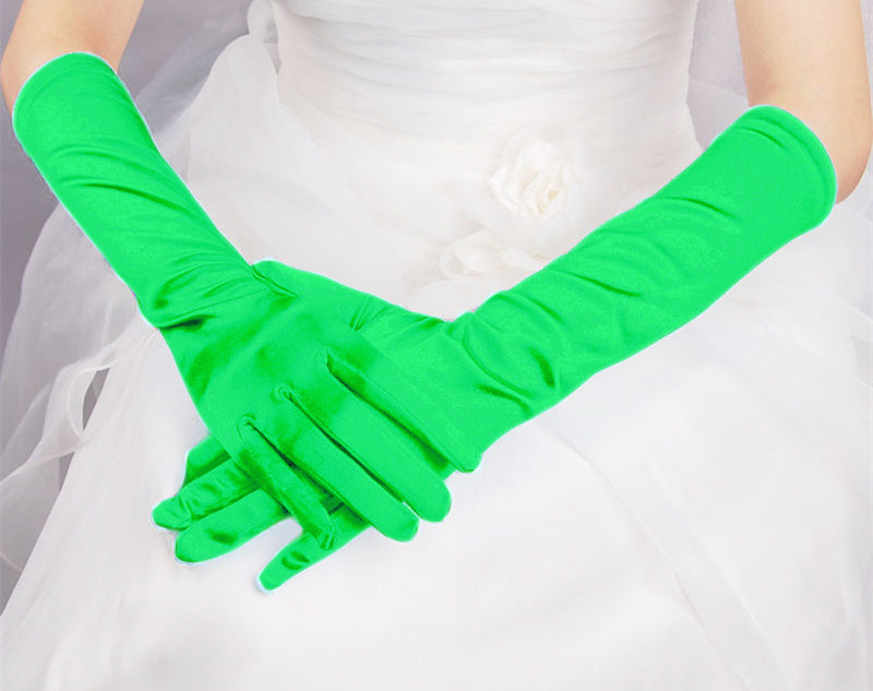 Bridal Gloves Wedding Dress Show Banquet Limorista
