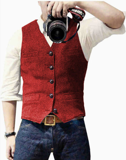 Suit Vest Best Man Wedding Limorista