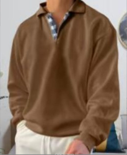 Season Long Sleeve V-neck Men&
