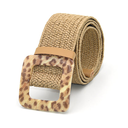 Bohemian Holiday Linen Woven Belt Limorista