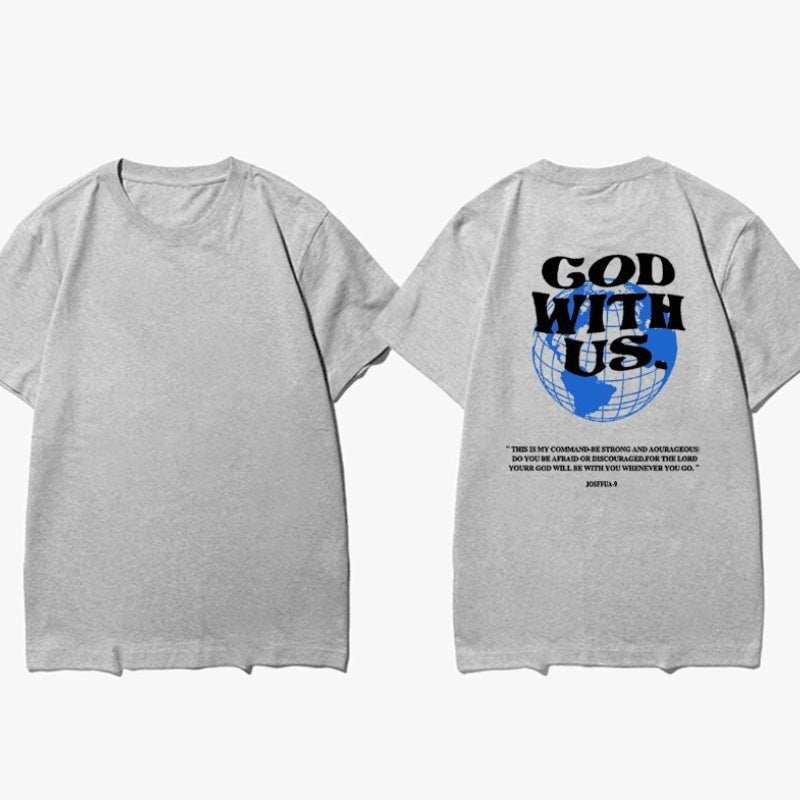 Letter Print Short-sleeve Casual Retro T-shirt Women Limorista