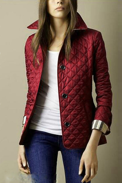 Fashionable Elegant Lapel Cotton-padded Jacket Limorista