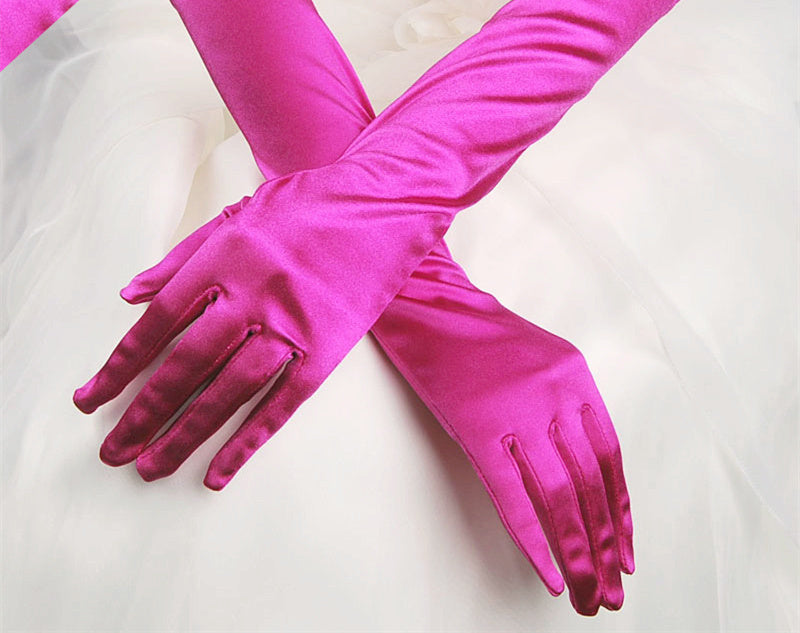Bridal Gloves Wedding Dress Show Banquet Limorista