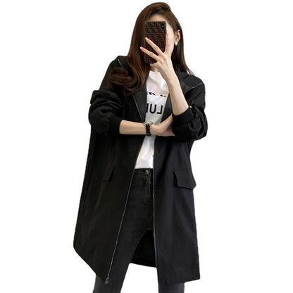 Loose Mid-length Hong Kong Style Coat Limorista