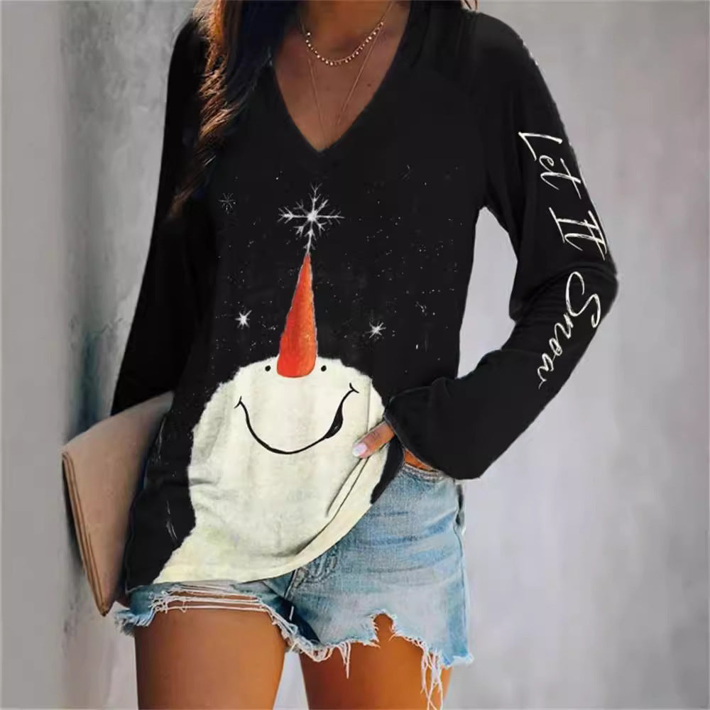 Gradient Color Color Matching Casual Long Sleeve Limorista
