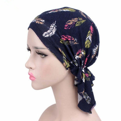 Stretch Hair Band Braid Hat Ethnic Style Fashion Scarf Muslim Ethnic Limorista