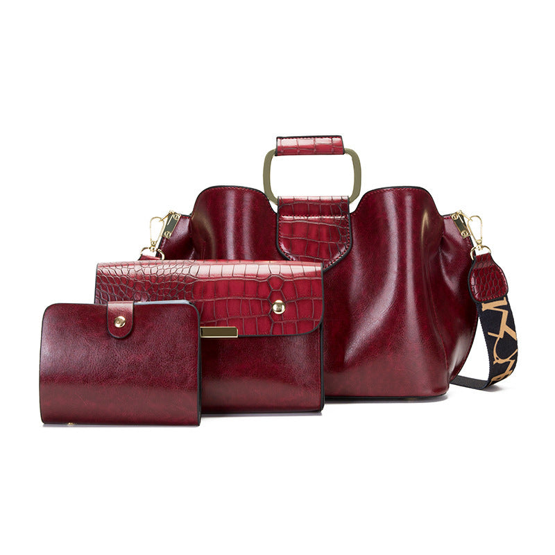Three-piece Single Shoulder Messenger Bag Limorista