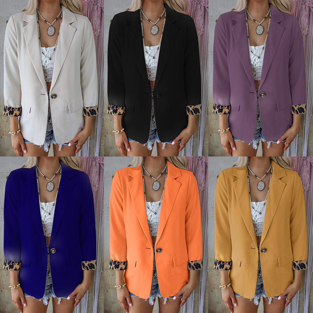 Long Sleeved Cardigan Casual Suit Coat Women Limorista