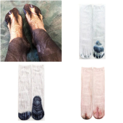 3D animal print socks Limorista