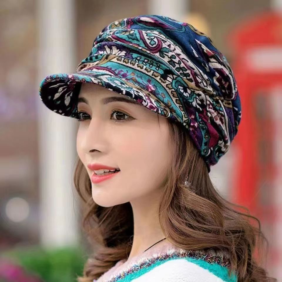 Female Korean Version Of A Hundred Soft Brim Hat Ethnic Wind Limorista